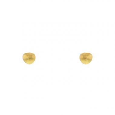 Orecchini a bottone H. Stern Golden Stone modello piccolo in oro giallo