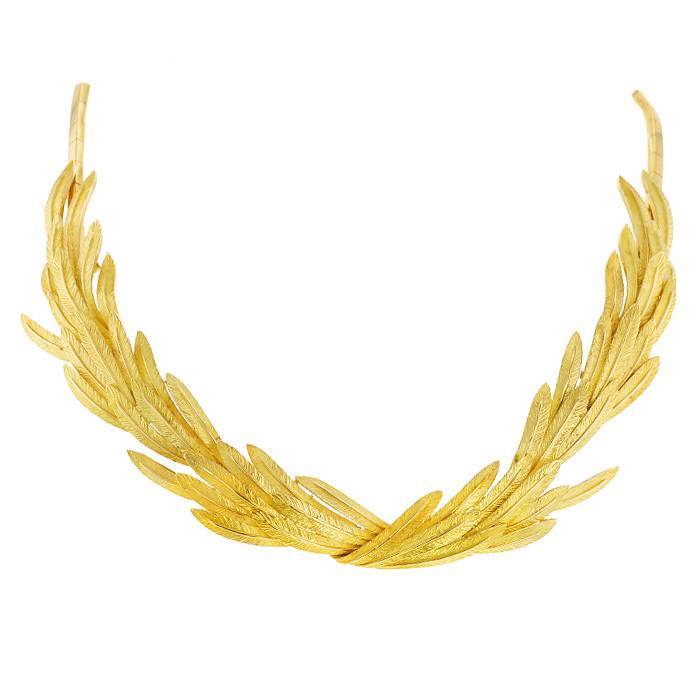 Collana Vintage in oro giallo