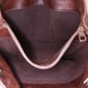 Louis Vuitton shopping bag in brown monogram leather - Detail D2 thumbnail