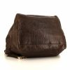 Shopping bag Louis Vuitton in pelle monogram marrone - Detail D4 thumbnail