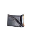 Louis Vuitton Alltson shoulder bag in grey blue empreinte monogram leather - 00pp thumbnail