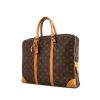 Louis Vuitton Voyage briefcase in brown monogram canvas and natural leather - 00pp thumbnail