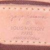 Louis Vuitton Speedy Editions Limitées Yayoi Kusama handbag in brown and blue monogram canvas and natural leather - Detail D3 thumbnail