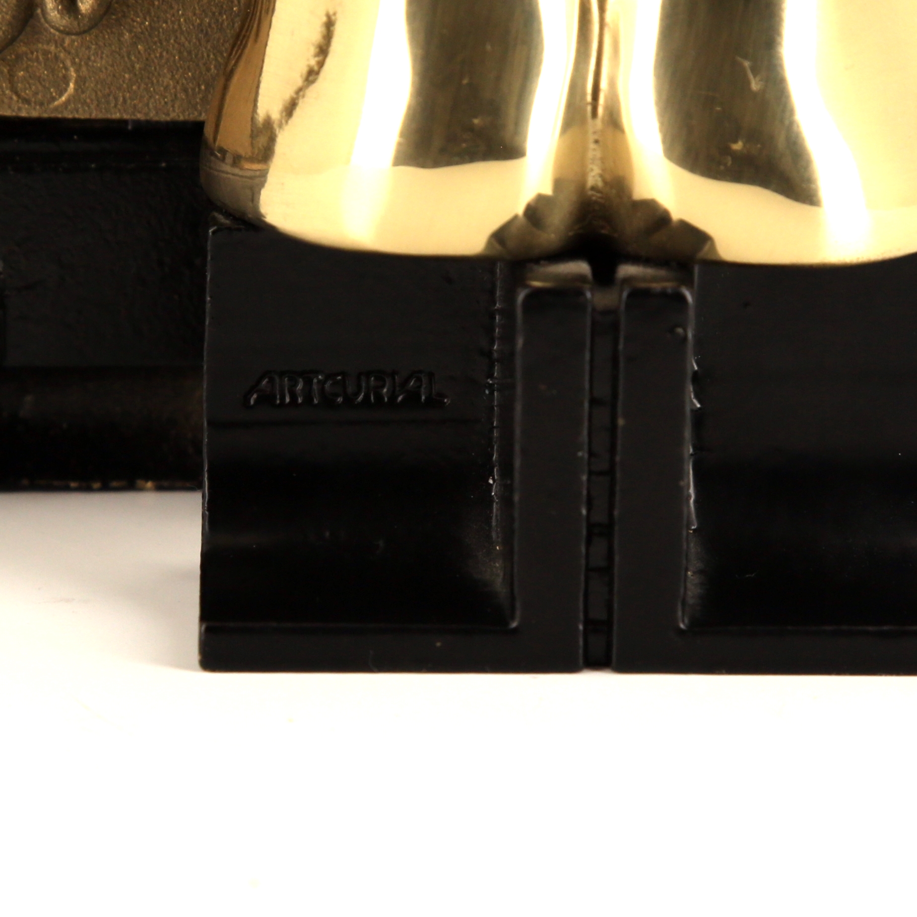 Miguel Berrocal, "Epigastric torso", in gilded and polished bronze, Artcurial edition, signed and numbered, from 1989 - Detail D4