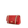 Bolso de mano Chanel  Chanel 2.55 en cuero acolchado rojo - 00pp thumbnail