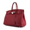 Hermes Birkin 35 cm handbag in pink Tosca togo leather - 00pp thumbnail