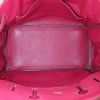 Bolso de mano Hermes Birkin 35 cm en cuero togo rosa Tosca - Detail D2 thumbnail