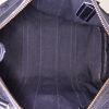 Borsa Gucci Boston in tela monogram nera e pelle nera - Detail D2 thumbnail