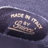 Bolso de mano Gucci Boston en lona Monogram negra y cuero negro - Detail D3 thumbnail
