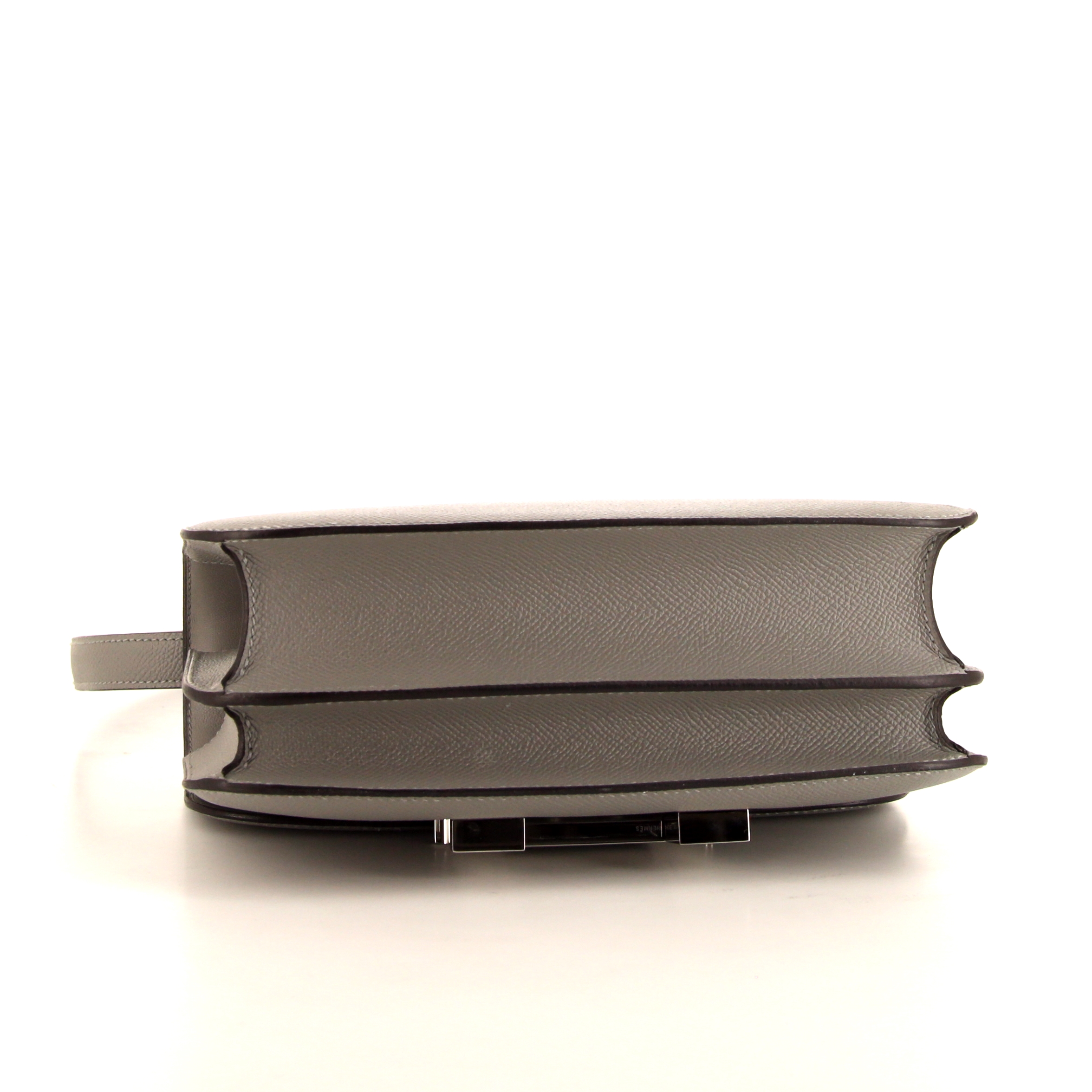 Hermes Constance handbag in Gris Perle epsom leather - Detail D5