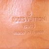 Sac de voyage Louis Vuitton Alize en toile monogram enduite marron et cuir naturel - Detail D3 thumbnail