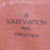Borsa a tracolla Louis Vuitton Cartouchiére modello grande in tela monogram marrone e pelle naturale - Detail D3 thumbnail