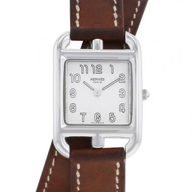 Reloj Hermes Cape Cod de acero Ref :  CC1.210 Circa  2008