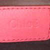 Chloé Marcie large model shoulder bag in red grained leather - Detail D3 thumbnail