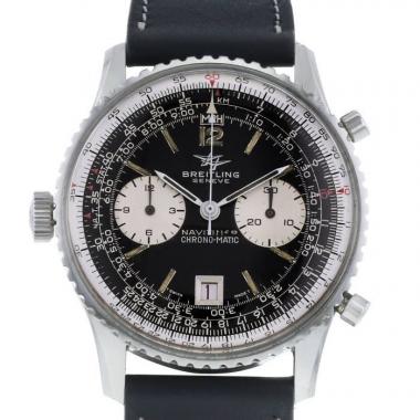 Breitling Navitimer watch in stainless steel Ref:  8806 Circa  1970