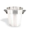 Hermès, "Cordage" champagne bucket in silver plated metal from the beginning of the 1980's - 00pp thumbnail