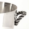Hermès, "Cordage" champagne bucket in silver plated metal from the beginning of the 1980's - Detail D1 thumbnail