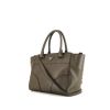 Prada handbag in khaki leather - 00pp thumbnail