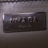Sac à main Prada en cuir vert-kaki - Detail D4 thumbnail