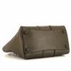 Prada handbag in khaki leather - Detail D5 thumbnail