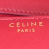 Céline Classic Box shoulder bag in red box leather - Detail D3 thumbnail