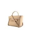 Celine Belt medium model handbag in beige grained leather - 00pp thumbnail