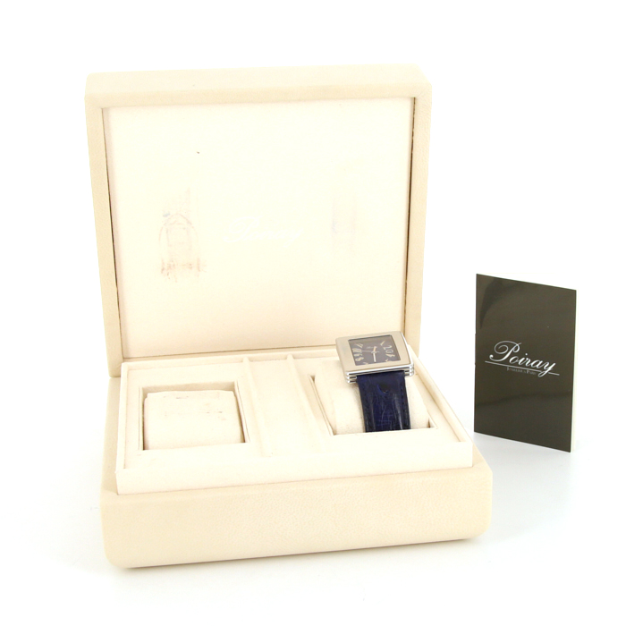 Poiray watch in stainless steel Circa  2002 - Detail D2