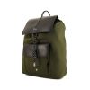 Dior Motion backpack in khaki canvas and black leather - 00pp thumbnail