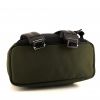 Dior Motion backpack in khaki canvas and black leather - Detail D4 thumbnail