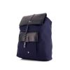 Dior backpack in blue canvas and blue leather - 00pp thumbnail