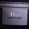 Dior backpack in blue canvas and blue leather - Detail D3 thumbnail