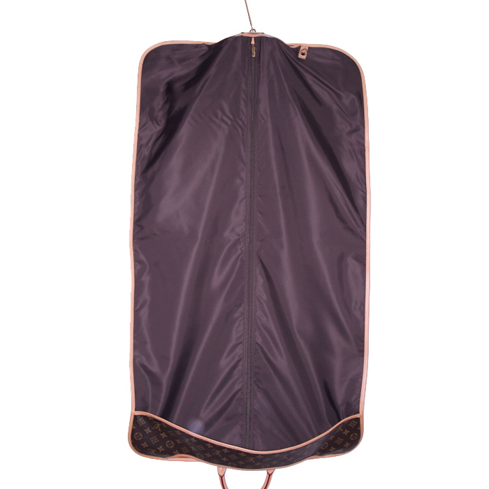 Louis Vuitton clothes-hangers in brown monogram canvas and natural leather - Detail D2