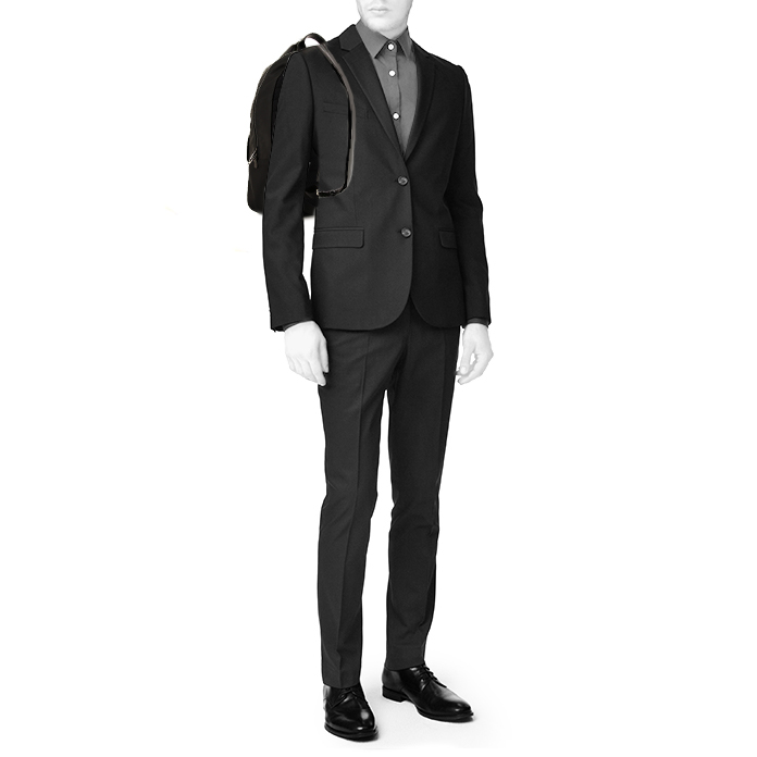 Zaino Dior Rider in tela nera con motivo - Detail D1