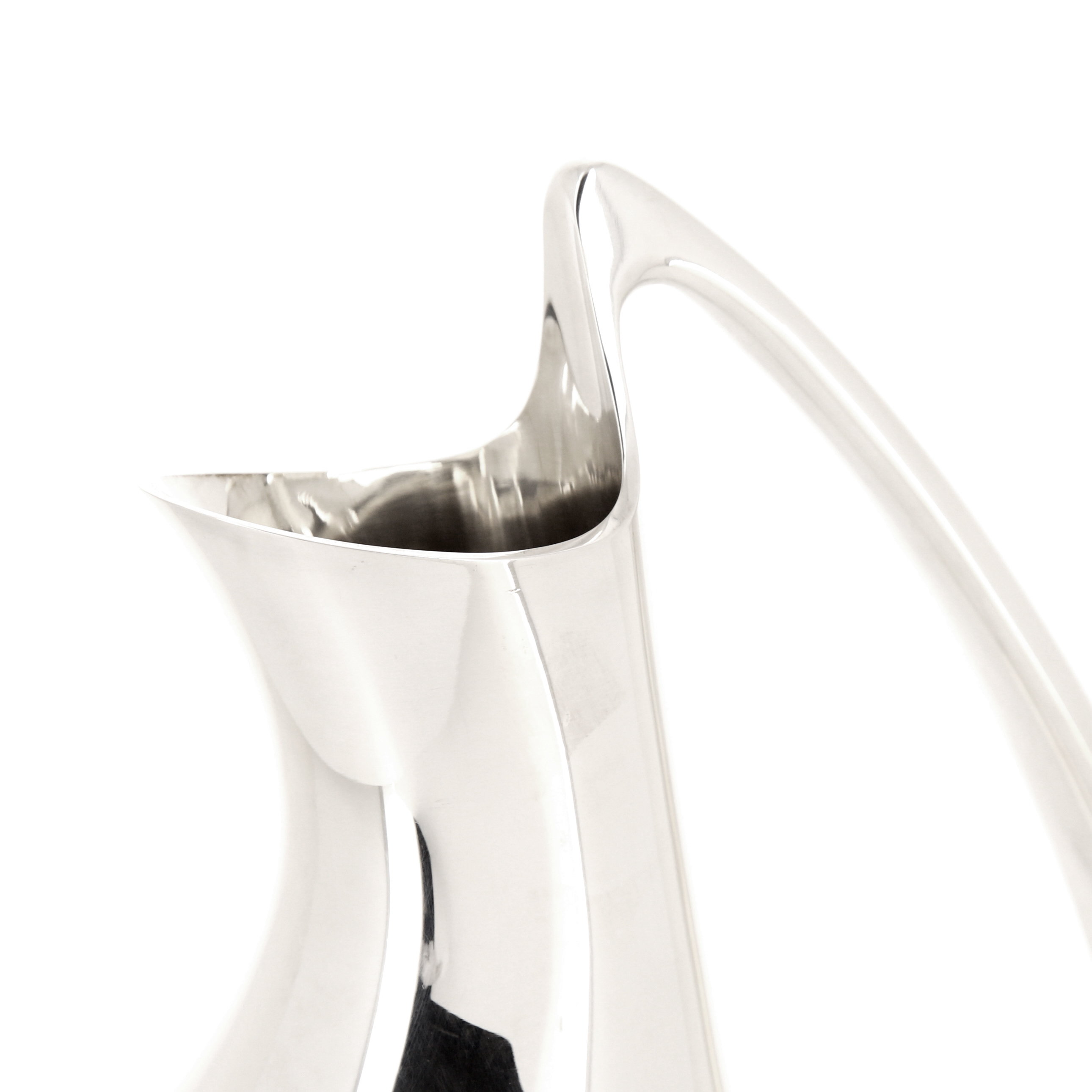 Henning Koppel, decanter n ° 992 called "The Pregnant Duck" in solid silver for the publisher Georg Jensen, designed in 1952 and produced in the 1980s, signed and stamped - Detail D3