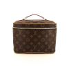 Louis Vuitton Vanity vanity case in brown monogram canvas and natural leather - 360 thumbnail