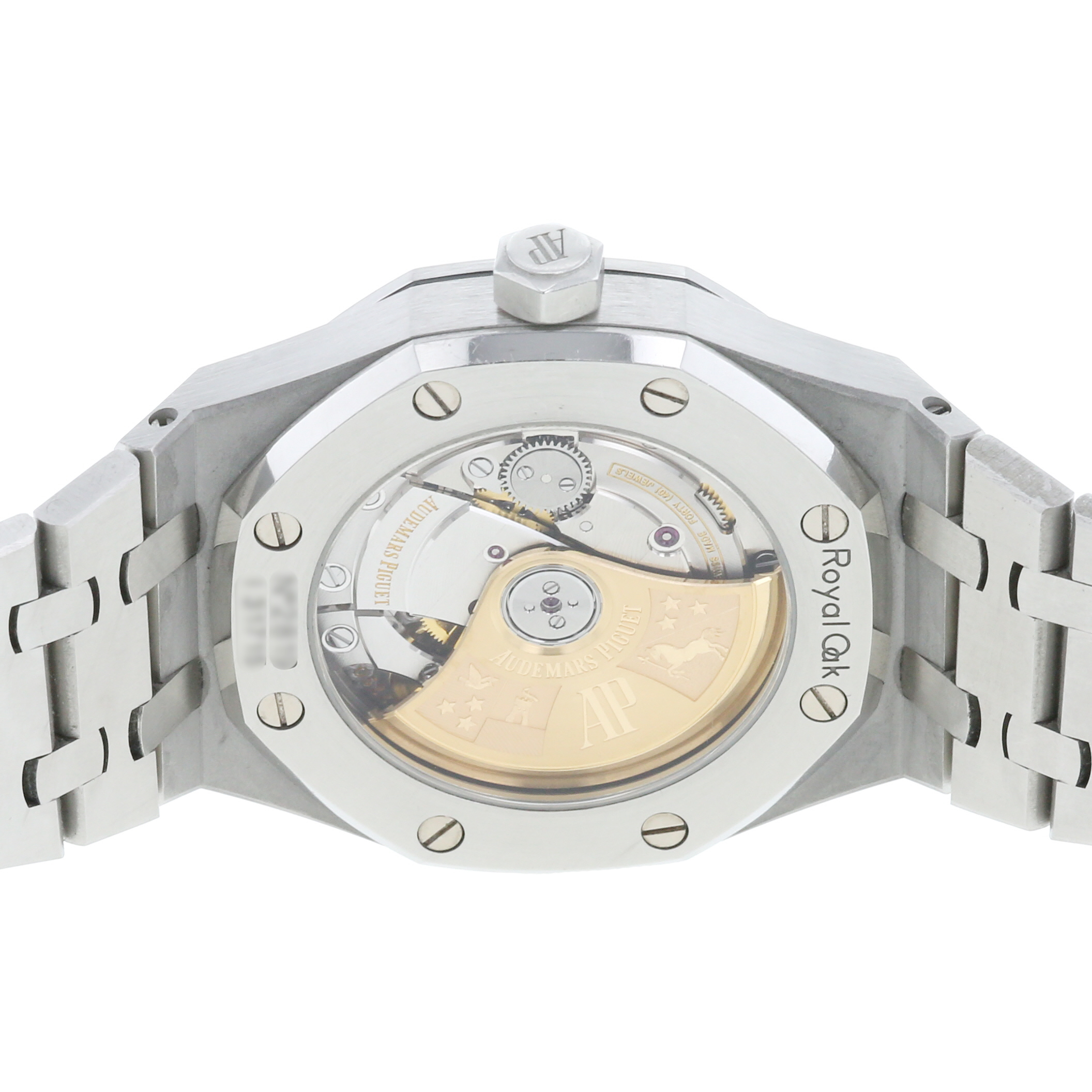 Montre Audemars Piguet Royal Oak en acier Ref : 15451ST Vers 2014 - Detail D1