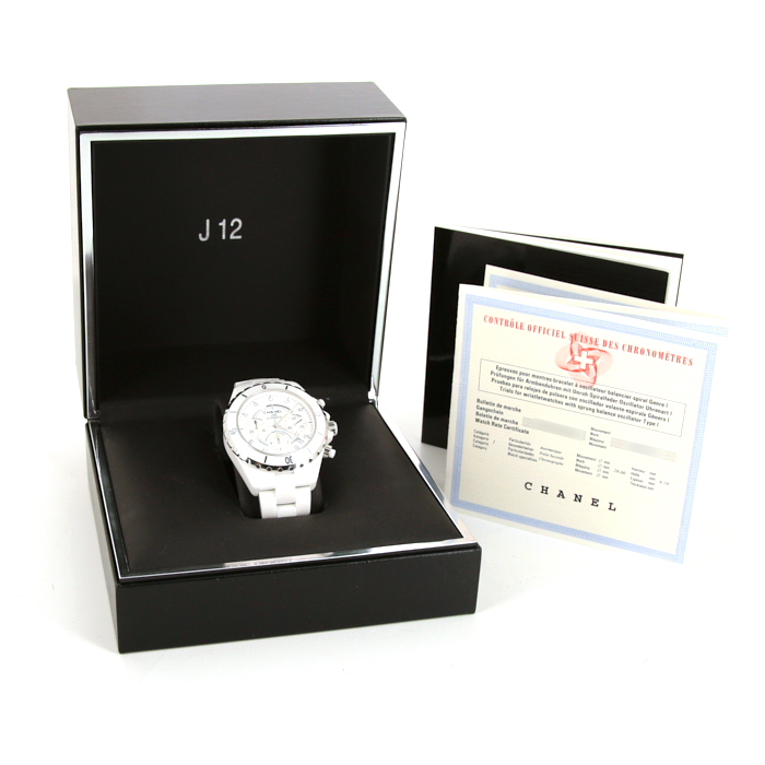 Montre Chanel J12 en céramique Ref :  H2009 Vers  2011 - Detail D2
