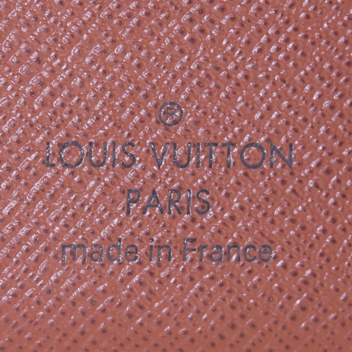 Porta agenda Louis Vuitton in tela monogram marrone - Detail D3
