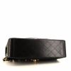 Chanel Timeless Maxi Jumbo handbag in black quilted leather - Detail D5 thumbnail