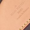Valigia flessibile Louis Vuitton Pegase in tela monogram marrone a motivo patchwork e pelle naturale - Detail D3 thumbnail