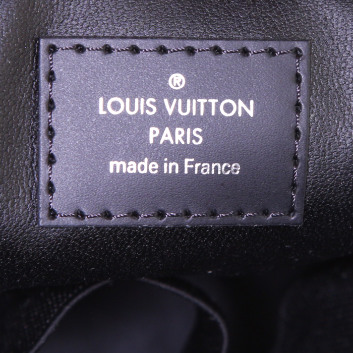 Louis Vuitton Toiletry toilet set in grey damier canvas - Detail D3