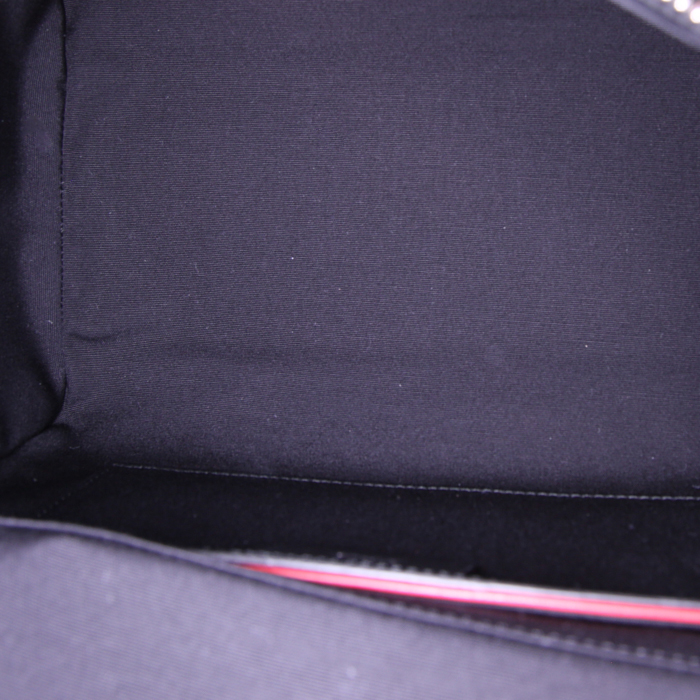 Dior toilet set in grey monogram canvas and black leather - Detail D2