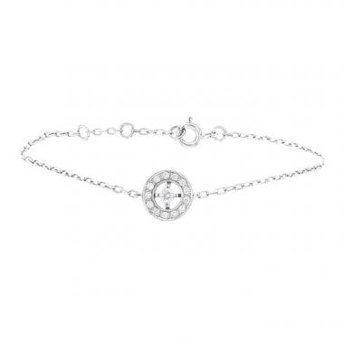 Bracelet Boucheron Ava en or blanc et diamants