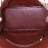 Hermes Birkin 25 cm handbag in brown porosus crocodile - Detail D2 thumbnail