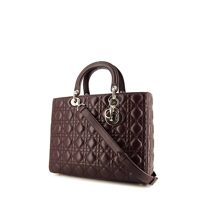 Dior bag in purple crocodile print leather ref737811  Joli Closet