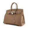 Hermes Birkin 35 cm handbag in etoupe epsom leather - 00pp thumbnail