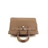 Hermes Birkin 35 cm handbag in etoupe epsom leather - 360 Front thumbnail