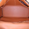 Hermes Kelly 35 cm handbag in brick red and gold bicolor togo leather - Detail D3 thumbnail