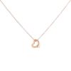 Tiffany & Co Open Heart small model necklace in pink gold - 00pp thumbnail