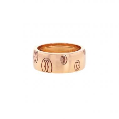 Cartier Happy Birthday ring in pink gold
